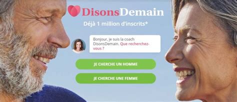 le site disons demain|Site de rencontre : trouvez des célibataires de plus de 50 ans ...